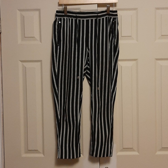 Zara Striped drawstring trousers - Picture 3 of 4